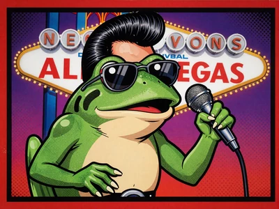 Elvis Frog in Vegas BGaming Slot bei Bizzo Casino